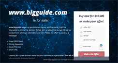 Desktop Screenshot of bigguide.com